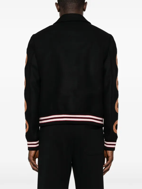 AMIRI Snake Bones Jacket | Black | FARFETCH