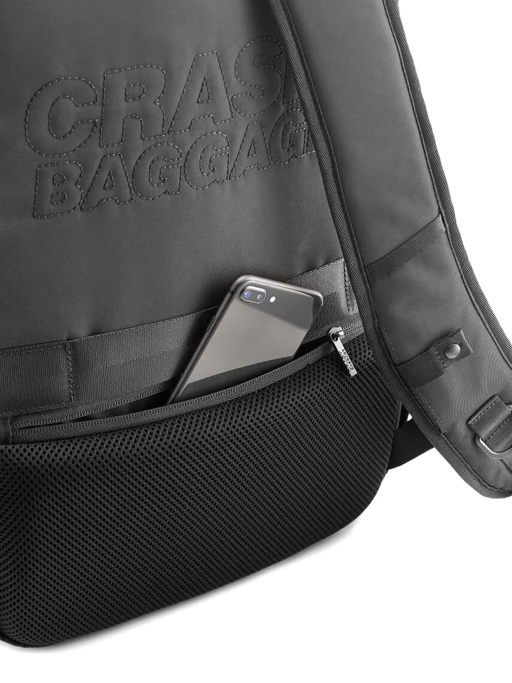 Crash Baggage Deformed-panel Backpack In Yellow