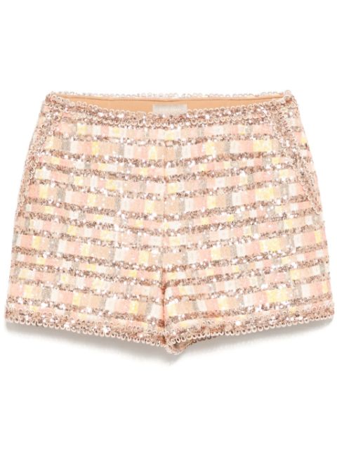 Elie Saab tweedshorts med paljetter