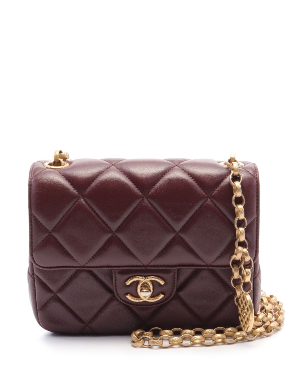 CHANEL 2021s mini Square CC Flap shoulder bag Women