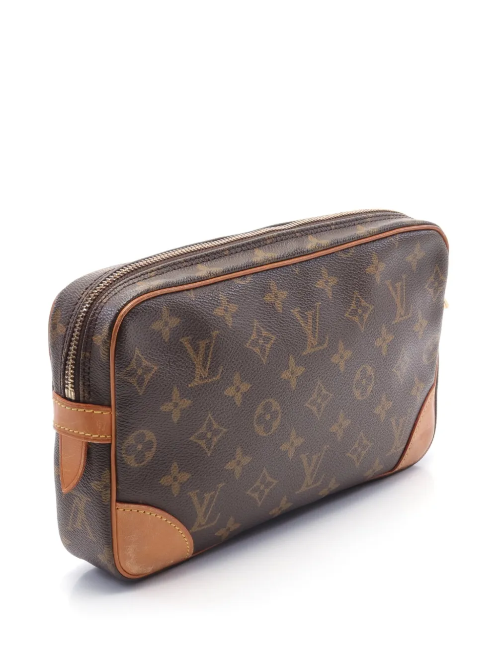 Louis Vuitton Pre-Owned 1990 Marly Dragonne PM clutch - Bruin