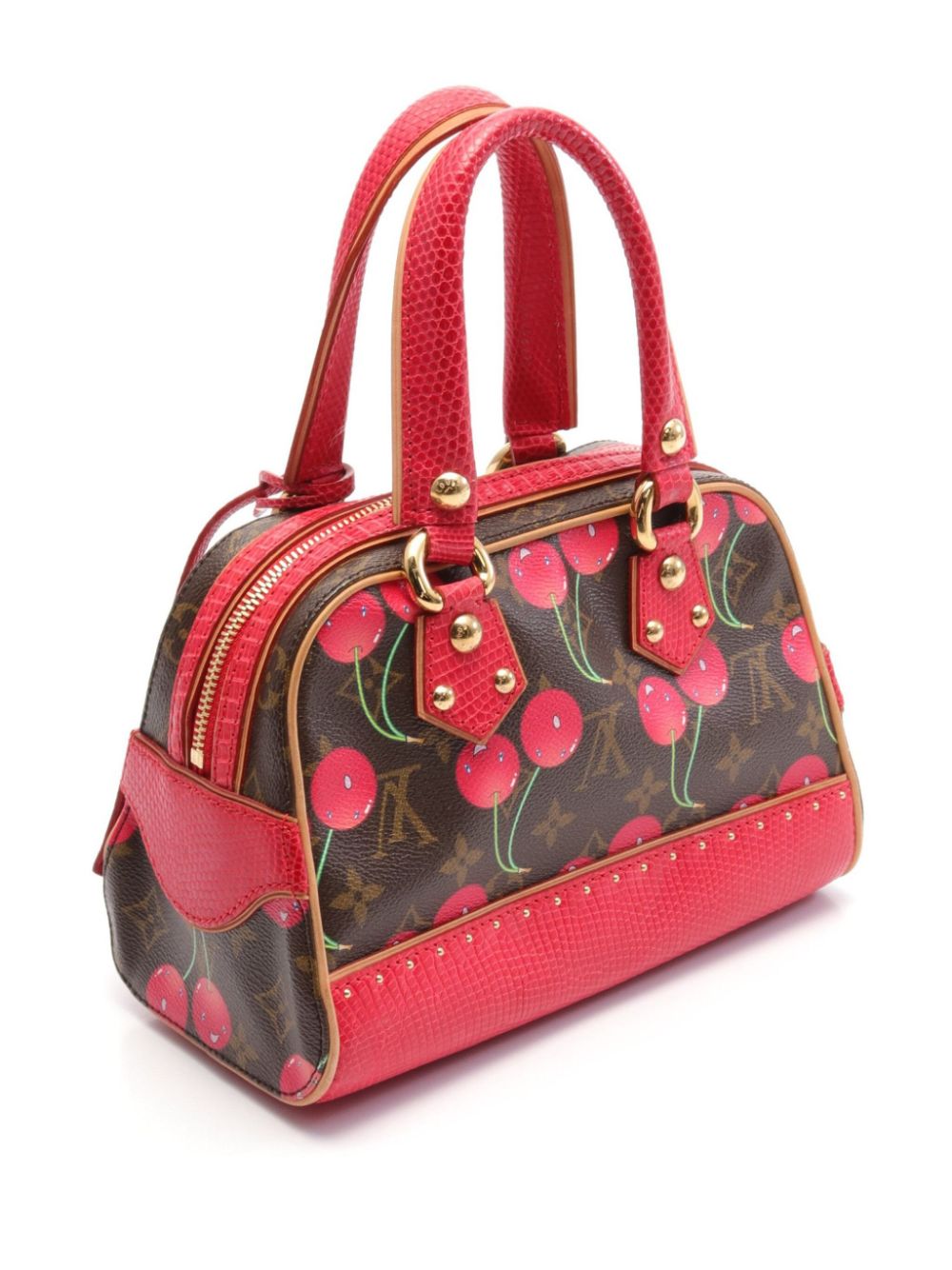 Louis Vuitton Pre-Owned x Takashi Murakami 2005 Neo Deauville handtas - Rood