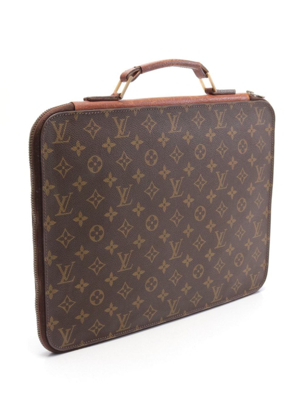 Louis Vuitton Pre-Owned 1985 Porte-Documents briefcase - Bruin