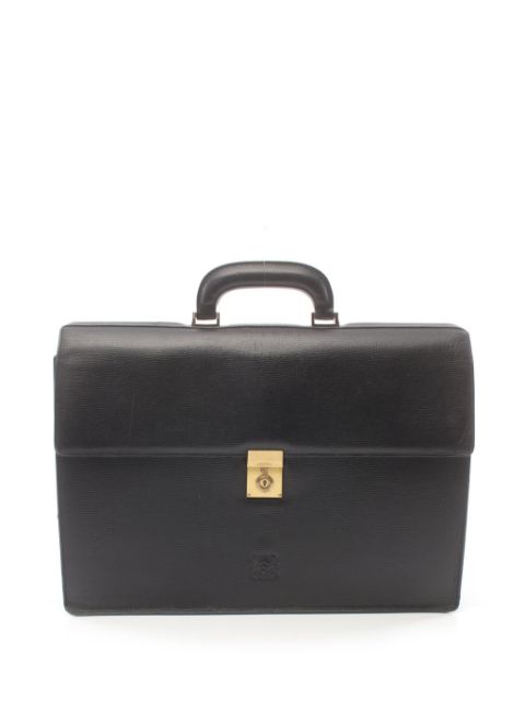 Loewe 2000 leather briefcase Men