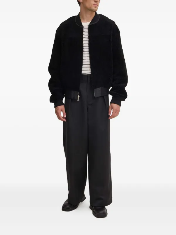 IRO Zip Bomber Jacket | Black | FARFETCH ZA