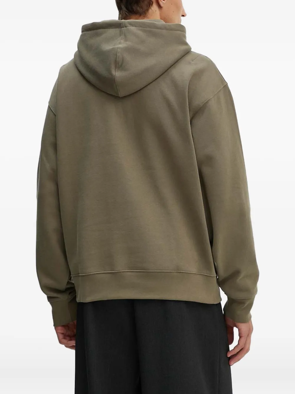 IRO Hoodie met geborduurd logo Groen