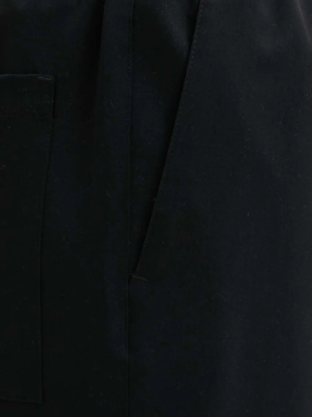 Iro Drawstring Wool Trousers In Black