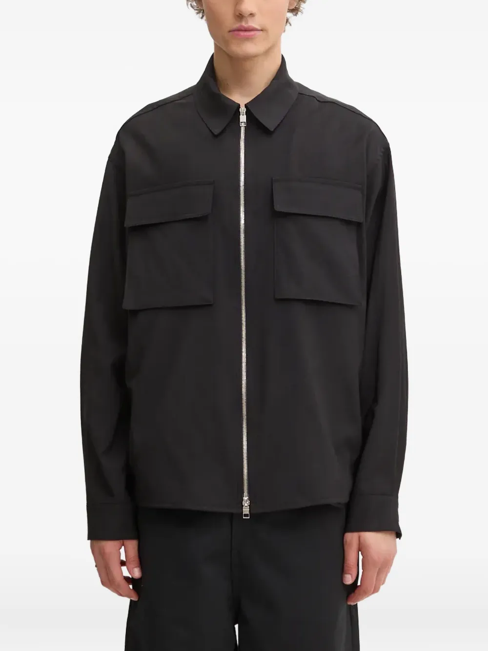 IRO Shirtjack met rits Zwart