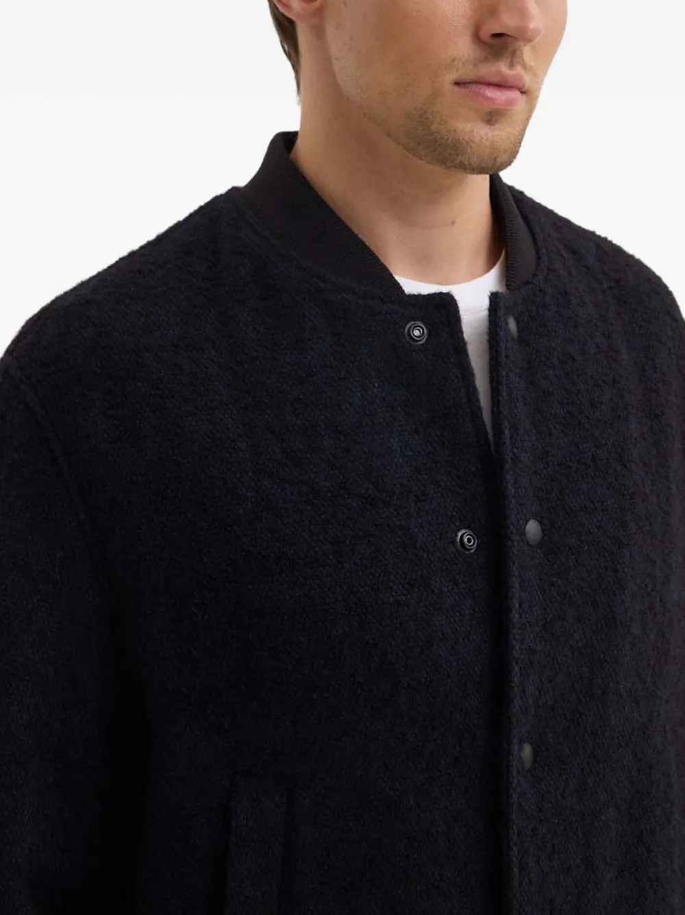 Iro Darren Button Jacket In Black