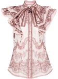 ZIMMERMANN frilled blouse - Pink