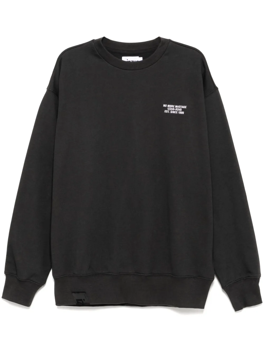 logo-embroidered sweatshirt