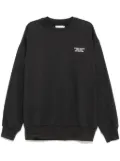 izzue logo-embroidered sweatshirt - Grey