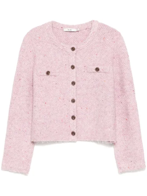 b+ab crew neck cardigan