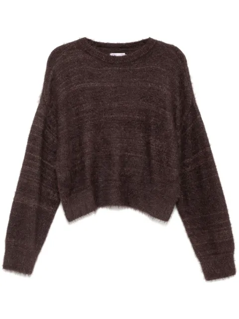 izzue crew-neck jumper