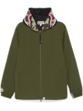 A BATHING APE® 1st camo shark hoodie jacket - Green