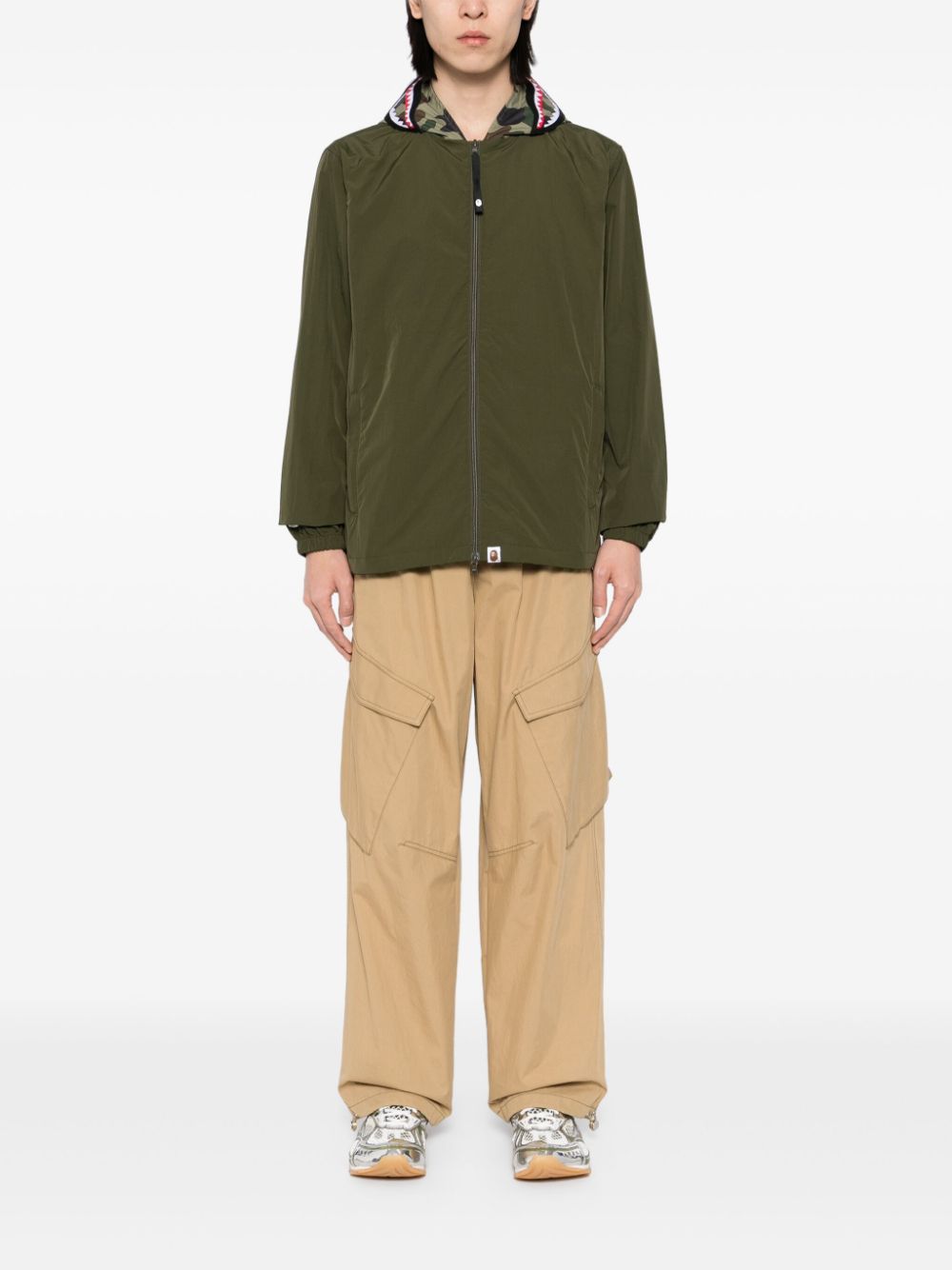 A BATHING APE® Jack met camouflageprint - Groen