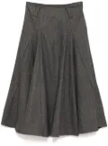 b+ab pleated skirt - Grey