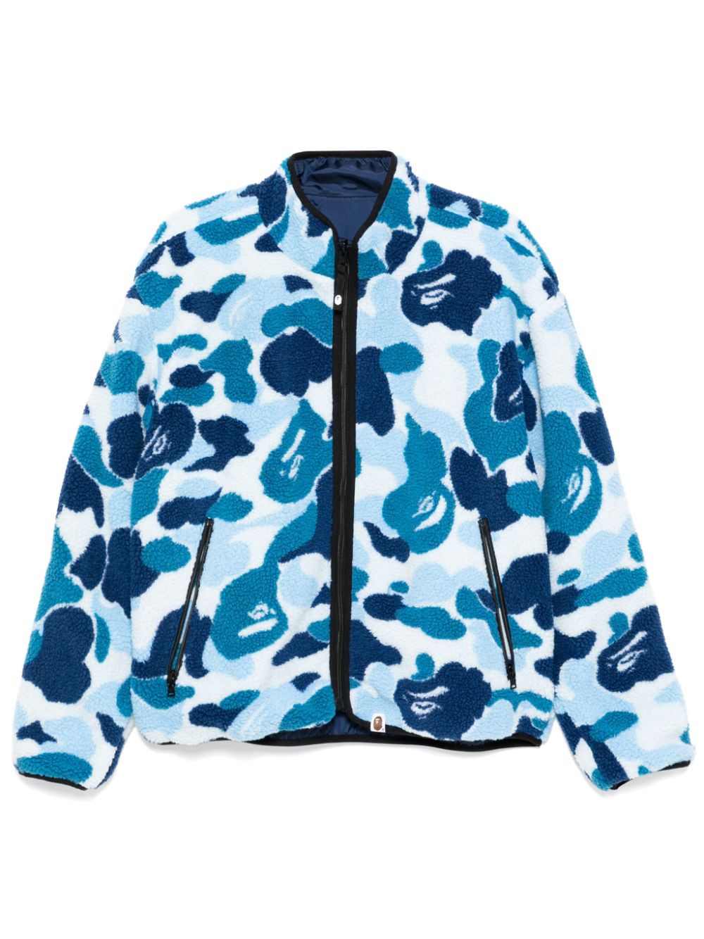 A BATHING APE Abc Camo Boa ripstop omkeerbaar jack Blauw