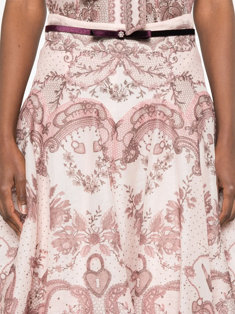 ZIMMERMANN Gonna midi svasata | Image 5