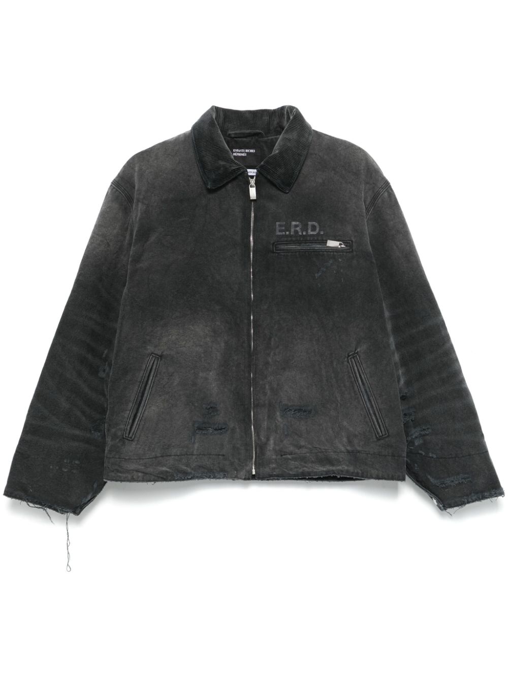 Enfants Riches Déprimés distressed jacket - Black