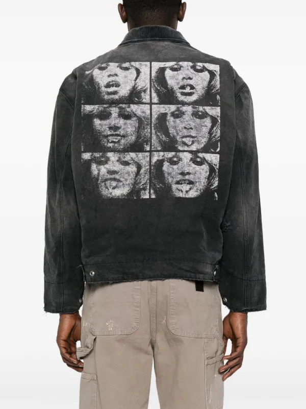 Enfants Riches Déprimés Distressed Jacket | Black | FARFETCH