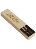 Golden Goose leopard-print shoe laces - Brown