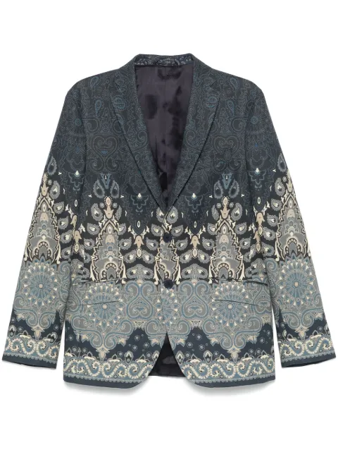 ETRO paisley-jacquard blazer