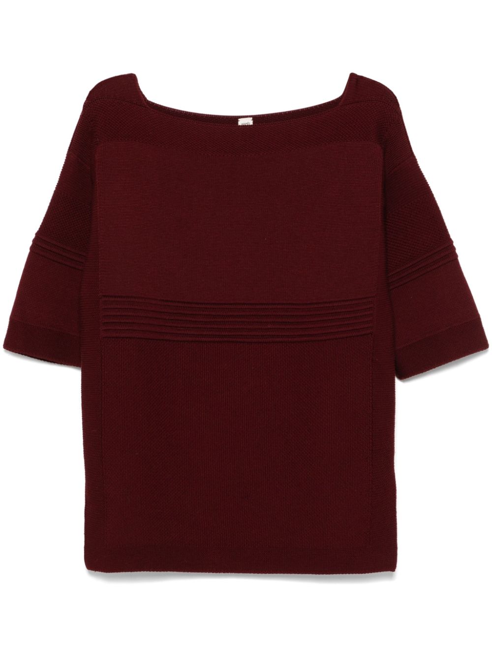 2000s wide-neck sweater