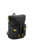Crash Baggage quilted flap backpack - Black