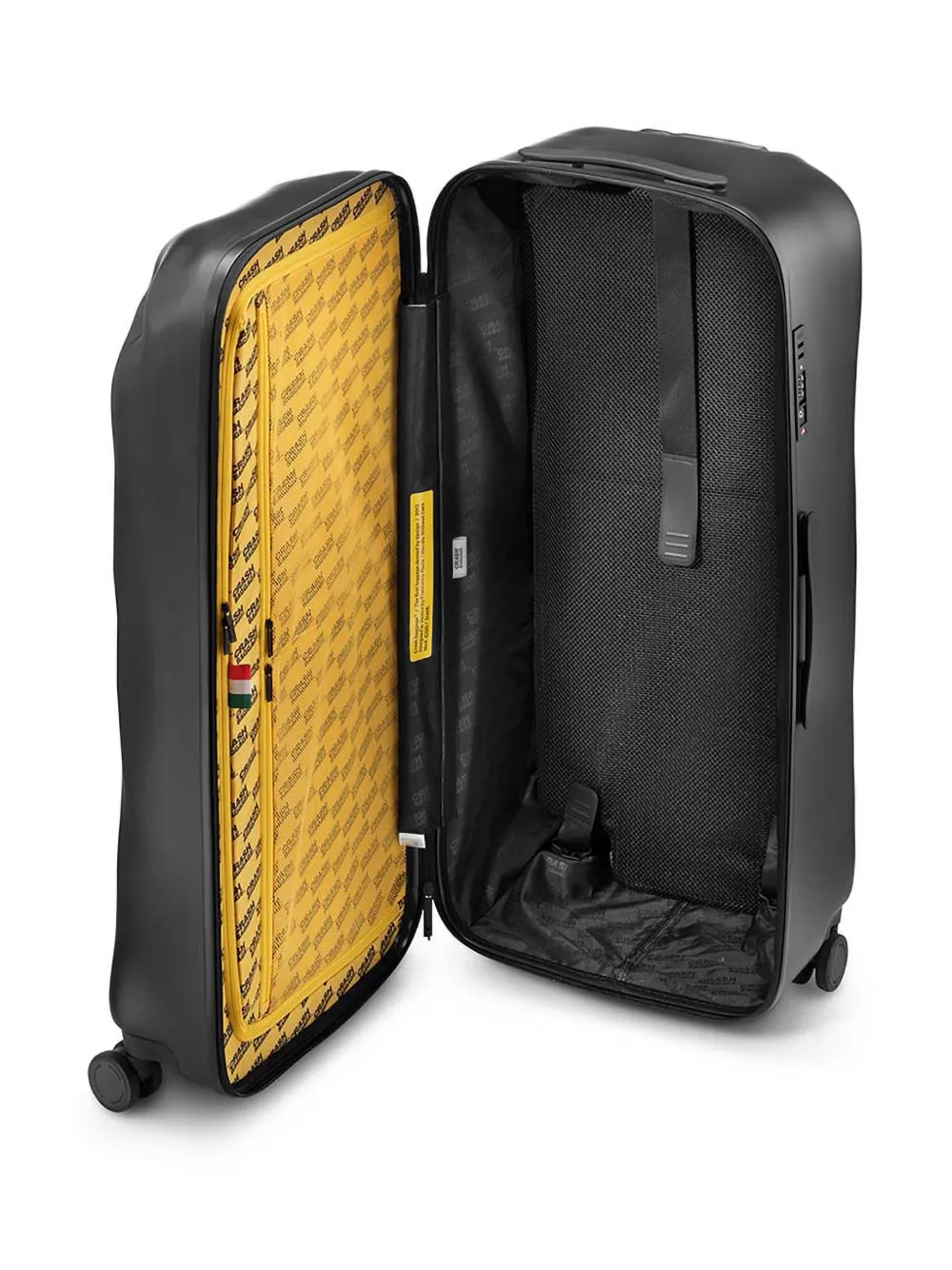 Shop Crash Baggage Icon Suitcase In Black