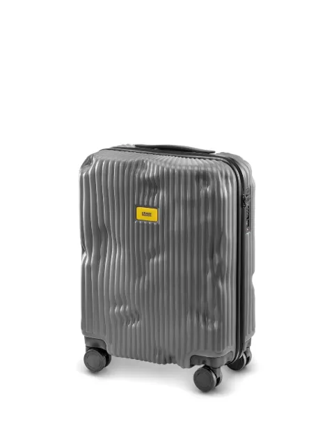 Crash Baggage ribbed-texture cabin suitcase