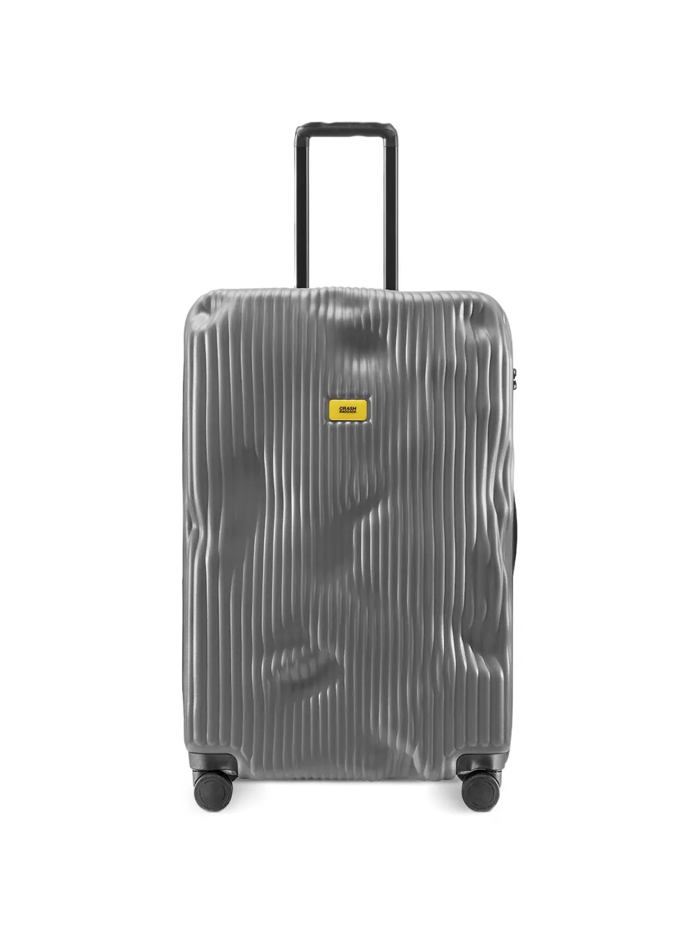 Crash Baggage large Stripe suitcase - Grigio