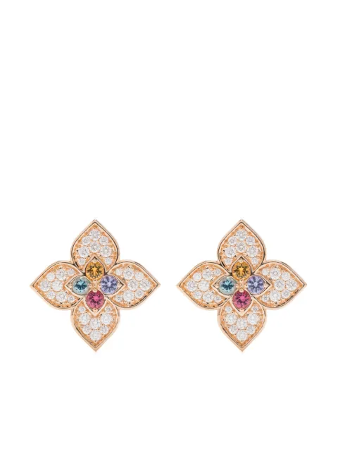 Roberto Coin 18K rose gold Venetian Princess multi-stone earrings 