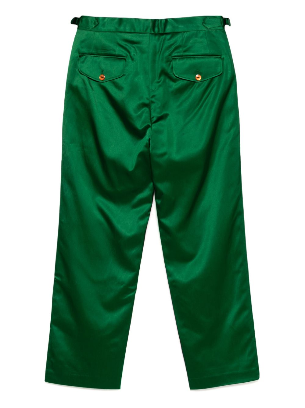 BODE Geplooide broek - Groen