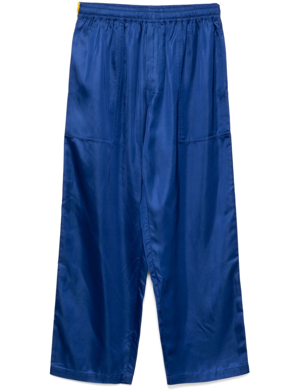 satin track pants