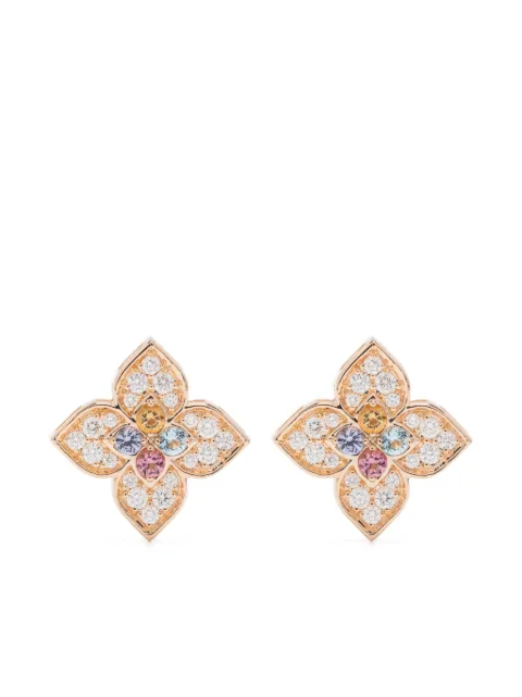 Roberto Coin 18K rose gold Venetian Princess multi-stone earrings 