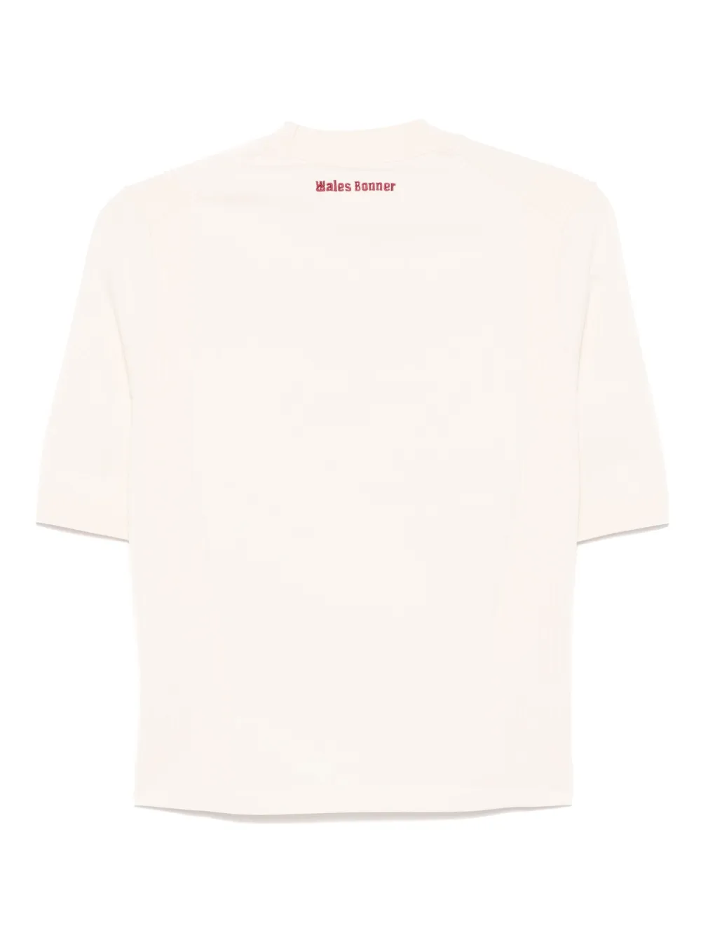 adidas x Wales Bonner gebreid T-shirt - Beige