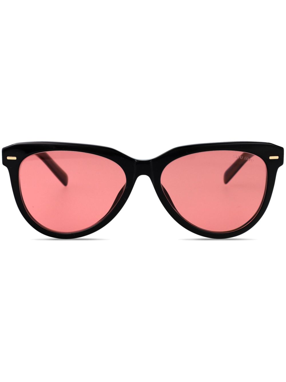 Miu Eyewear cat-eye frame sunglasses Zwart