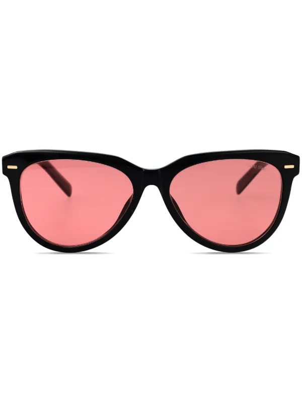 Miu Miu Eyewear キャットアイ サングラス | ブラック | FARFETCH JP