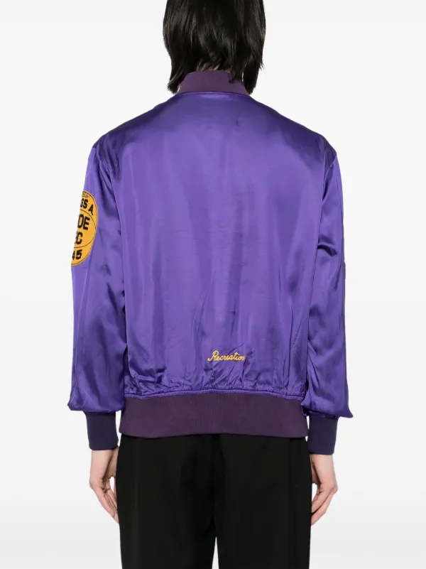 BODE Athlete's Rally Jacket | Purple | FARFETCH GE