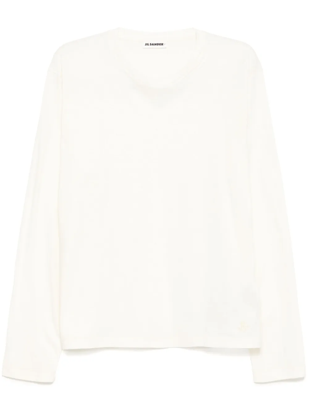 Jil Sander T-shirt met lange mouwen Wit