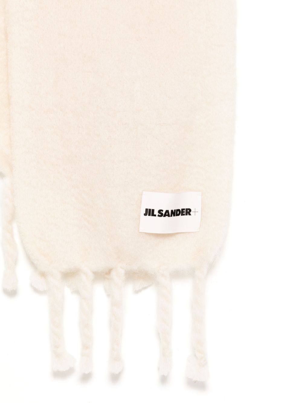 Jil Sander mohair scarve - Wit