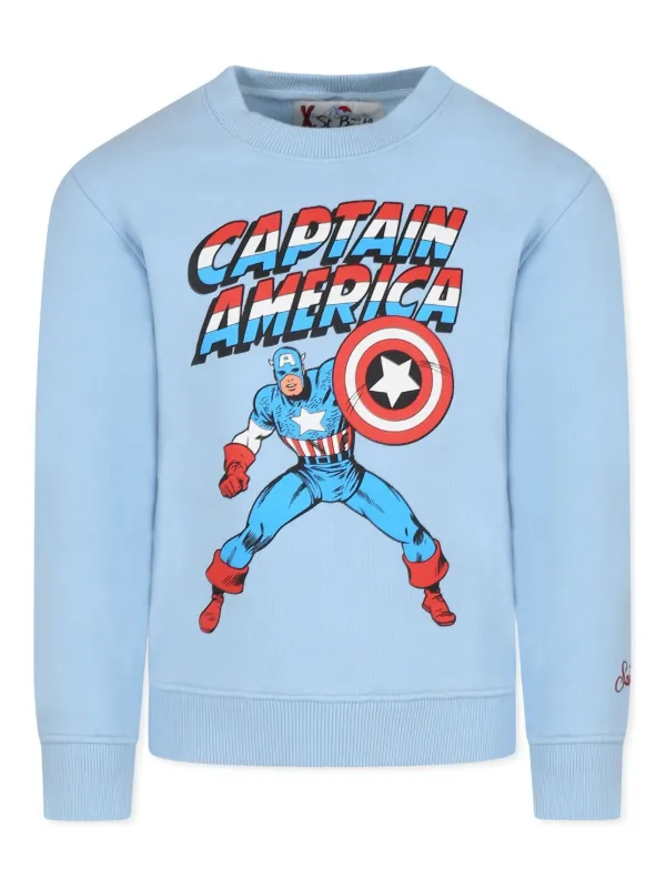 Casaco Moletom Infantil Moletom Captain Marvel MC2 Saint Barth