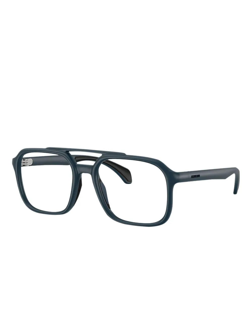 Moncler Eyewear double-bridge square glasses Blauw