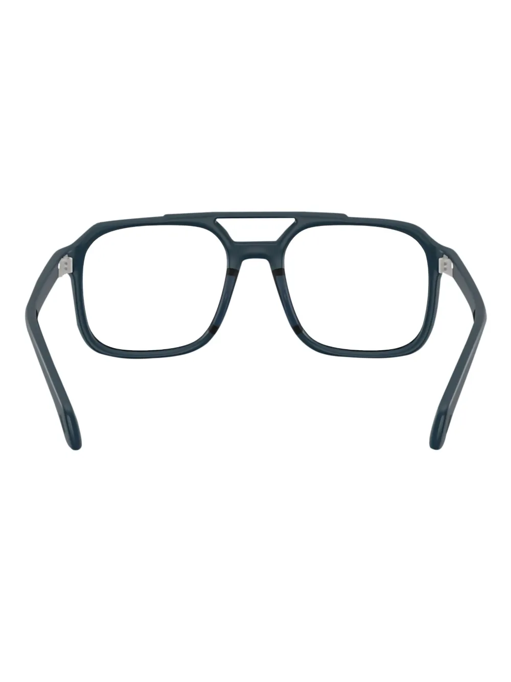 Moncler Eyewear double-bridge square glasses Blauw