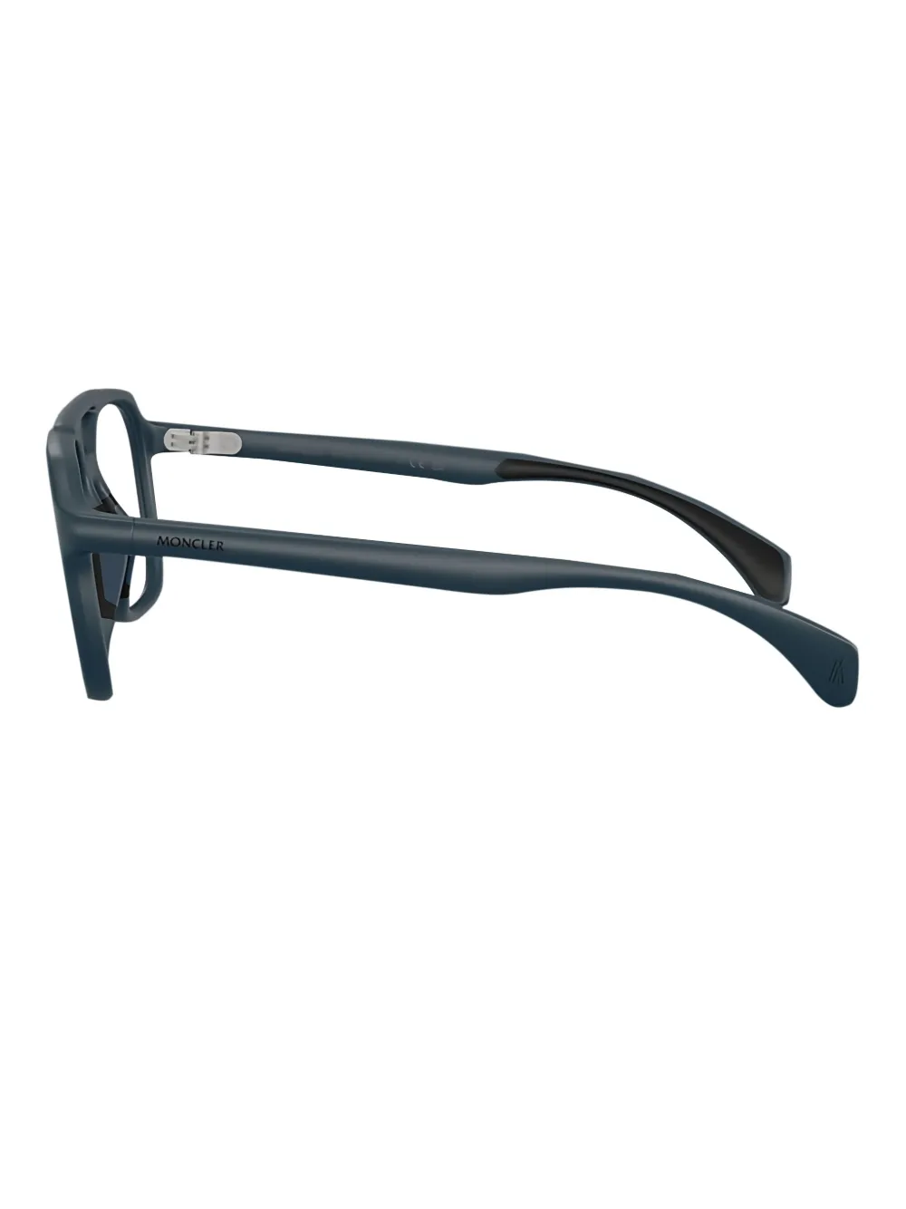 Moncler Eyewear double-bridge square glasses Blauw