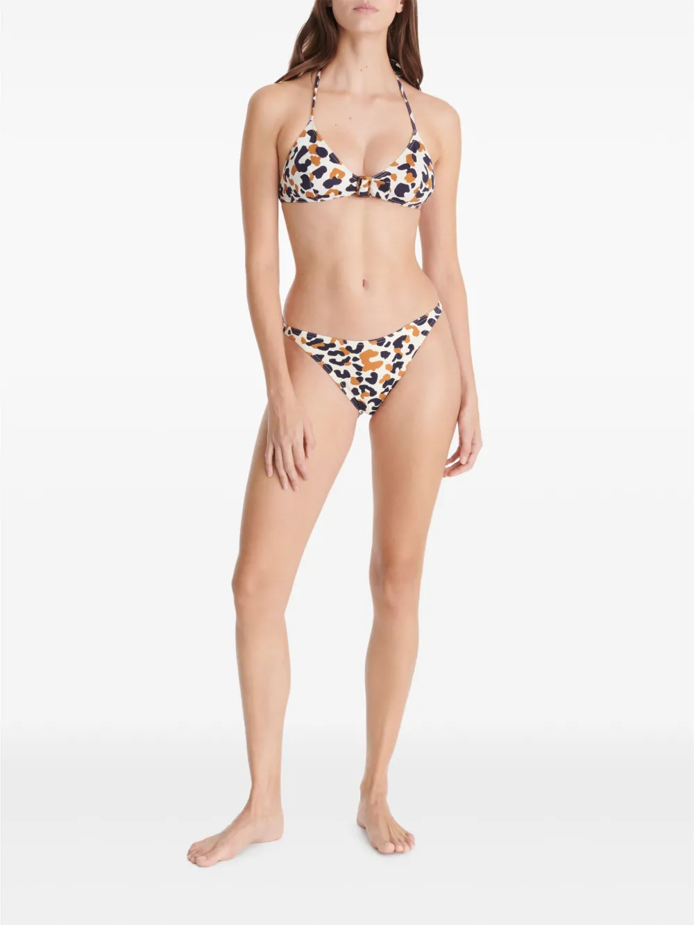 ERES Bikinislip met dierenprint - Wit