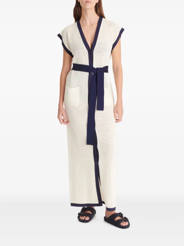 【関税込み】ERES CHAVIRE' DRESS ERES Chavire Dress | Neutrals | FARFETCH