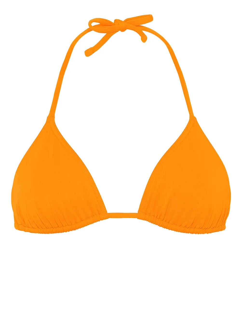ERES Mouna triangle bikini top | Orange | Image 1