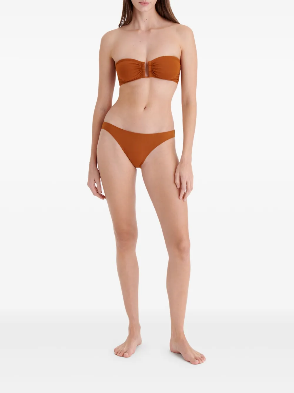 ERES Show bandeau bikini top - Bruin